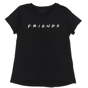 FRIENDS Black Short Sleeve Tee